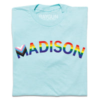 Madison Text Progress Pride Flag