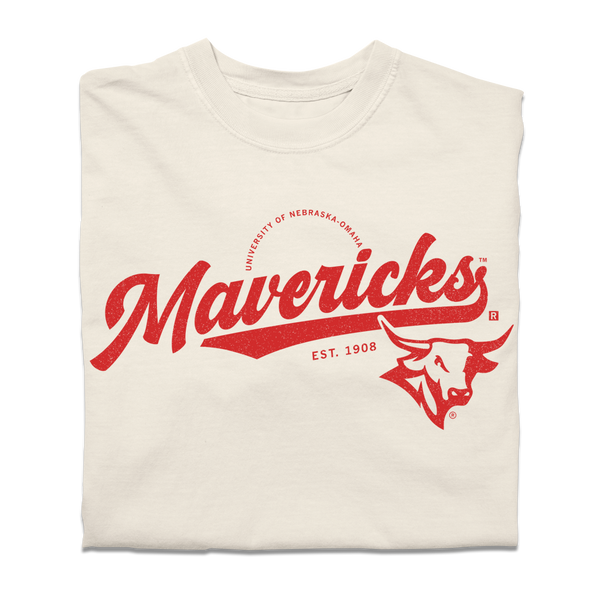 Mavericks Script Logo Heavyweight