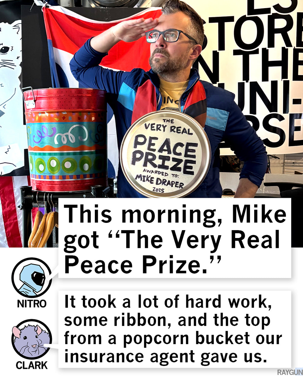 My Other Shirt is a Fake Peace Prize