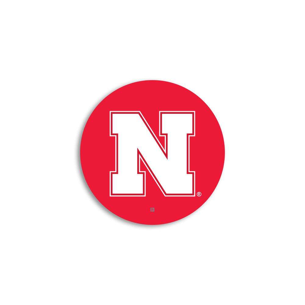 Nebraska Logo Mini Circle Sticker
