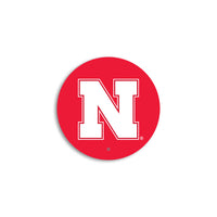 Nebraska Logo Mini Circle Sticker