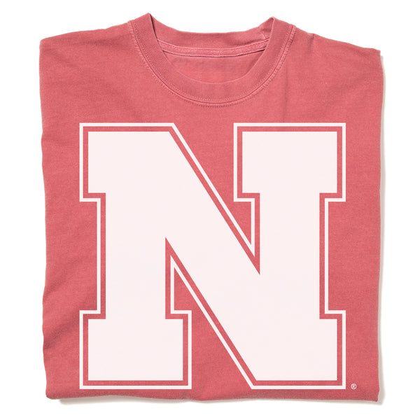 NE Logo Heavyweight Red