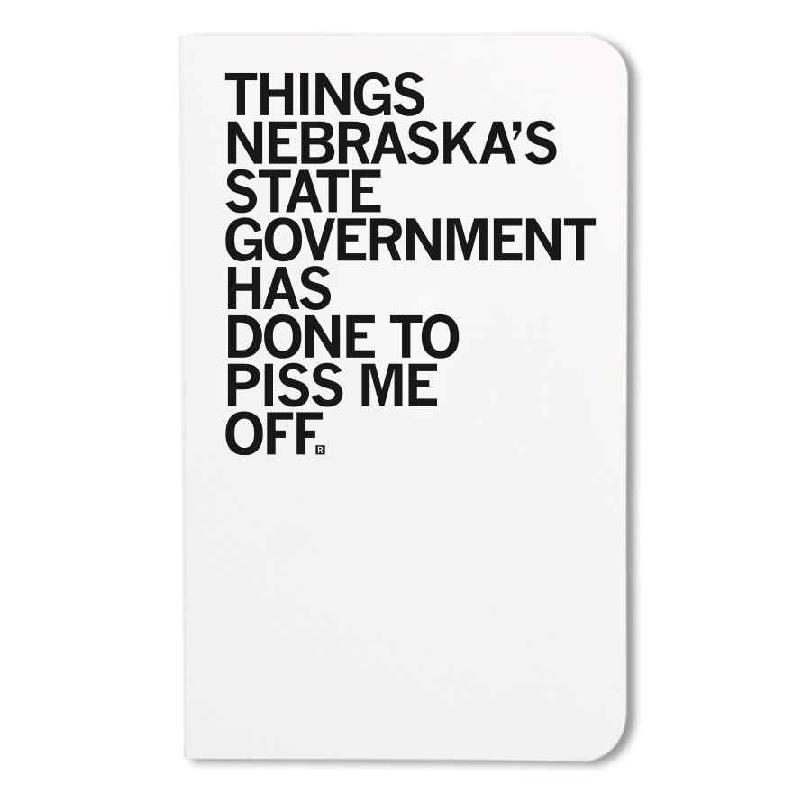 Things Nebraska's State Gov. Has Done Notebook
