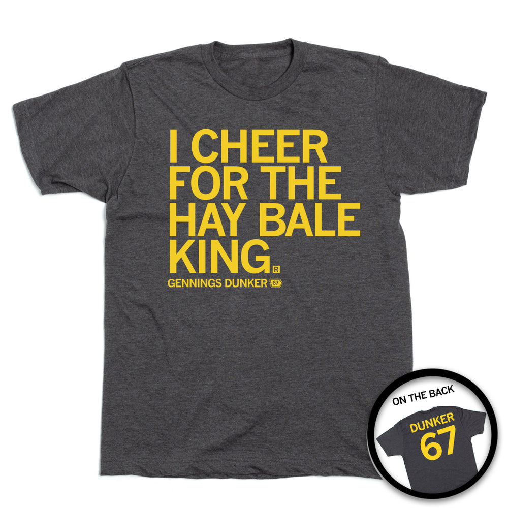 Hay Bale King T-shirt