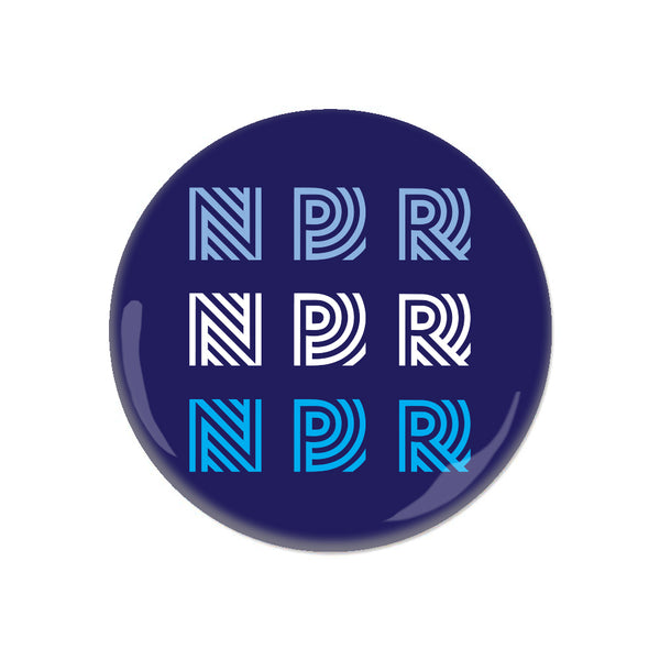 NPR 90's Logo Repeating Button