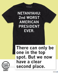 Netanyahu: 2nd Worst American President Ever