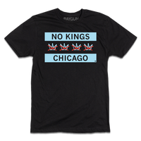 No Kings Chicago Flag