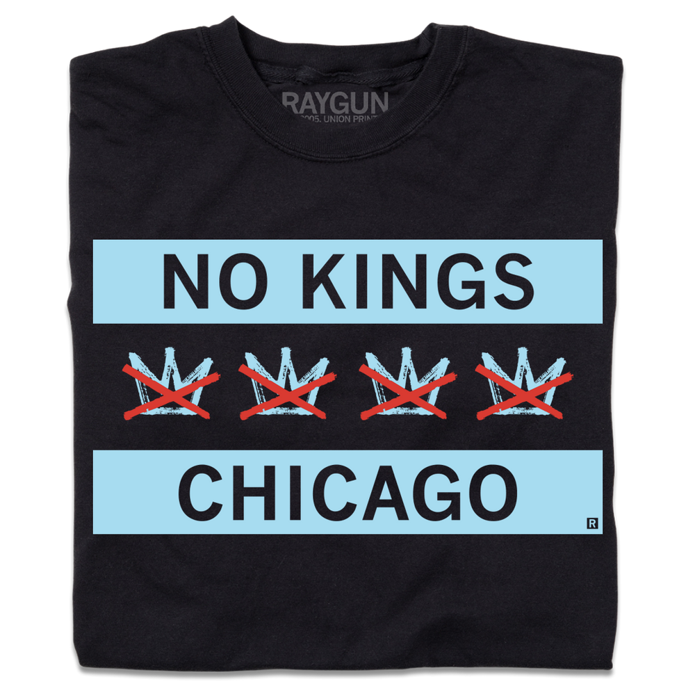 No Kings Chicago Flag