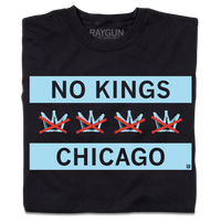 No Kings Chicago Flag
