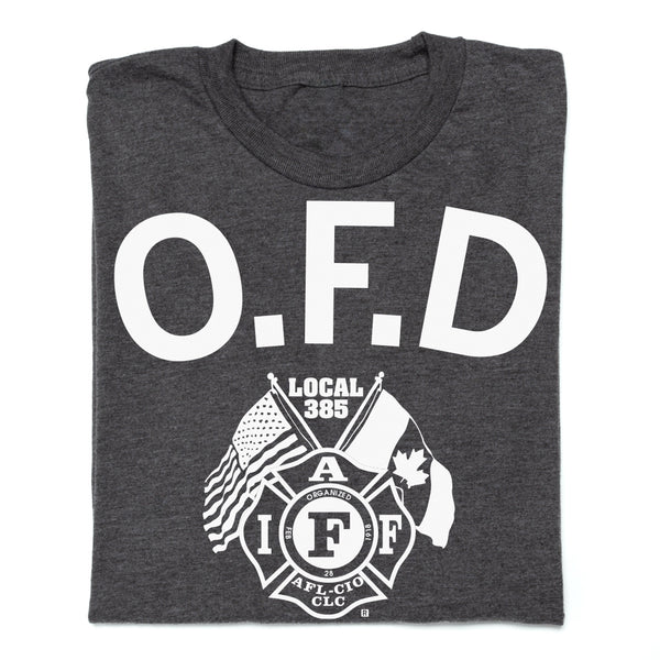 Omaha Fire Department Curved Logo