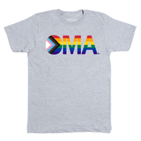 OMA Text Progress Pride Flag