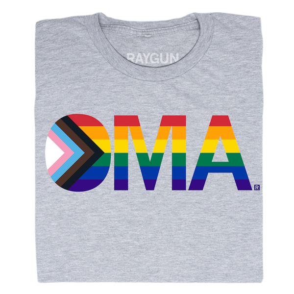 OMA Text Progress Pride Flag