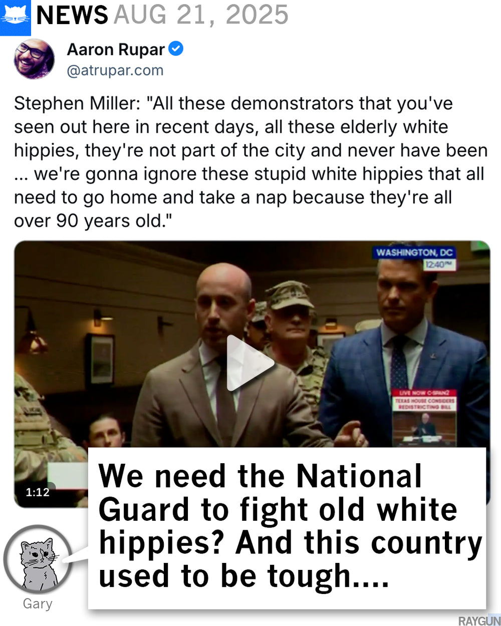 Old White Hippie