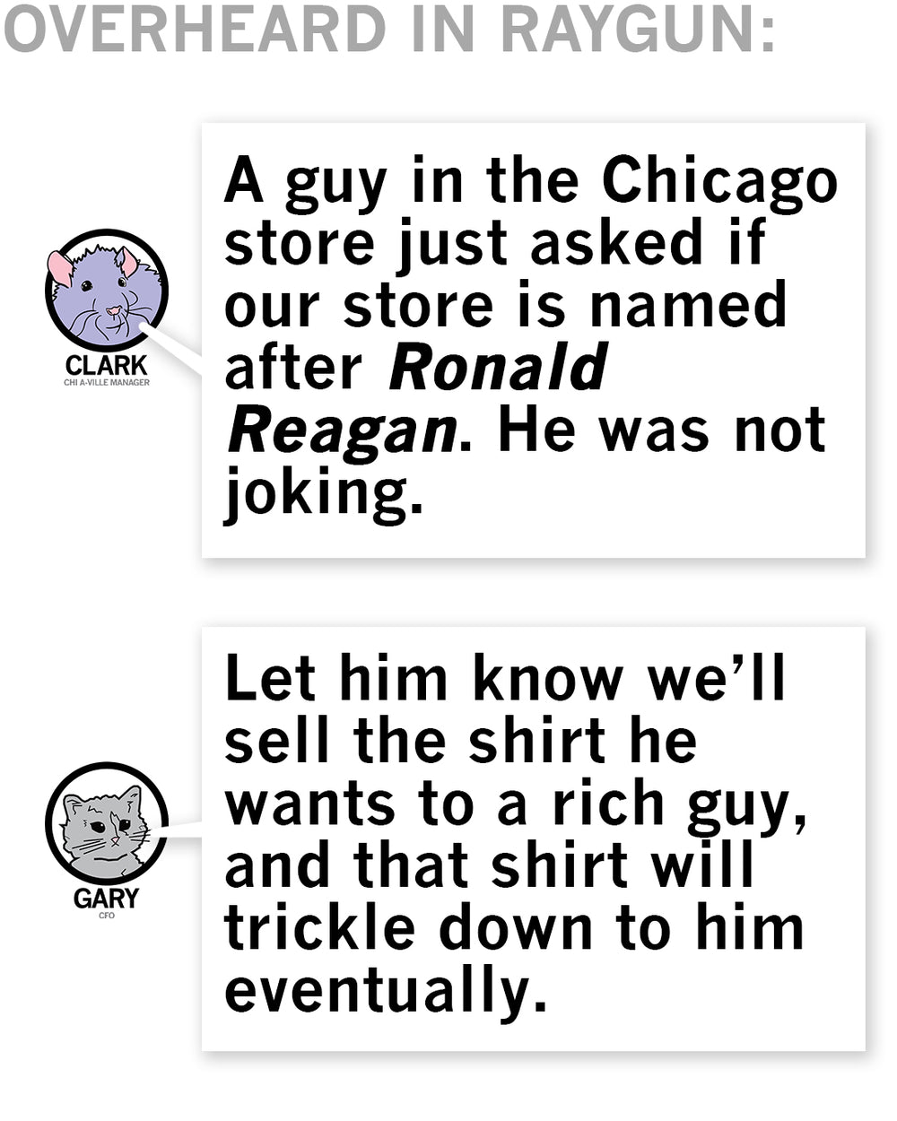 RAYGUN Reagan