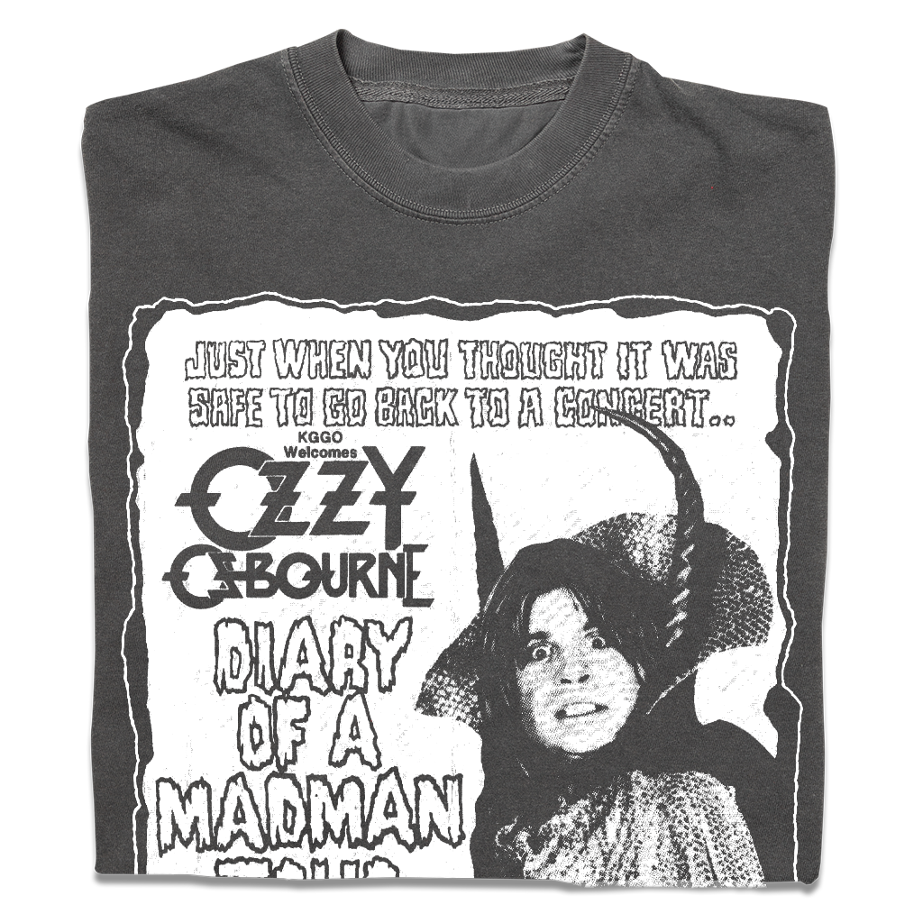洋楽 Too True To Be Good THIS DAY WILL TELL Ozzy Des Moines Heavyweight T-Shirt – RAYGUN