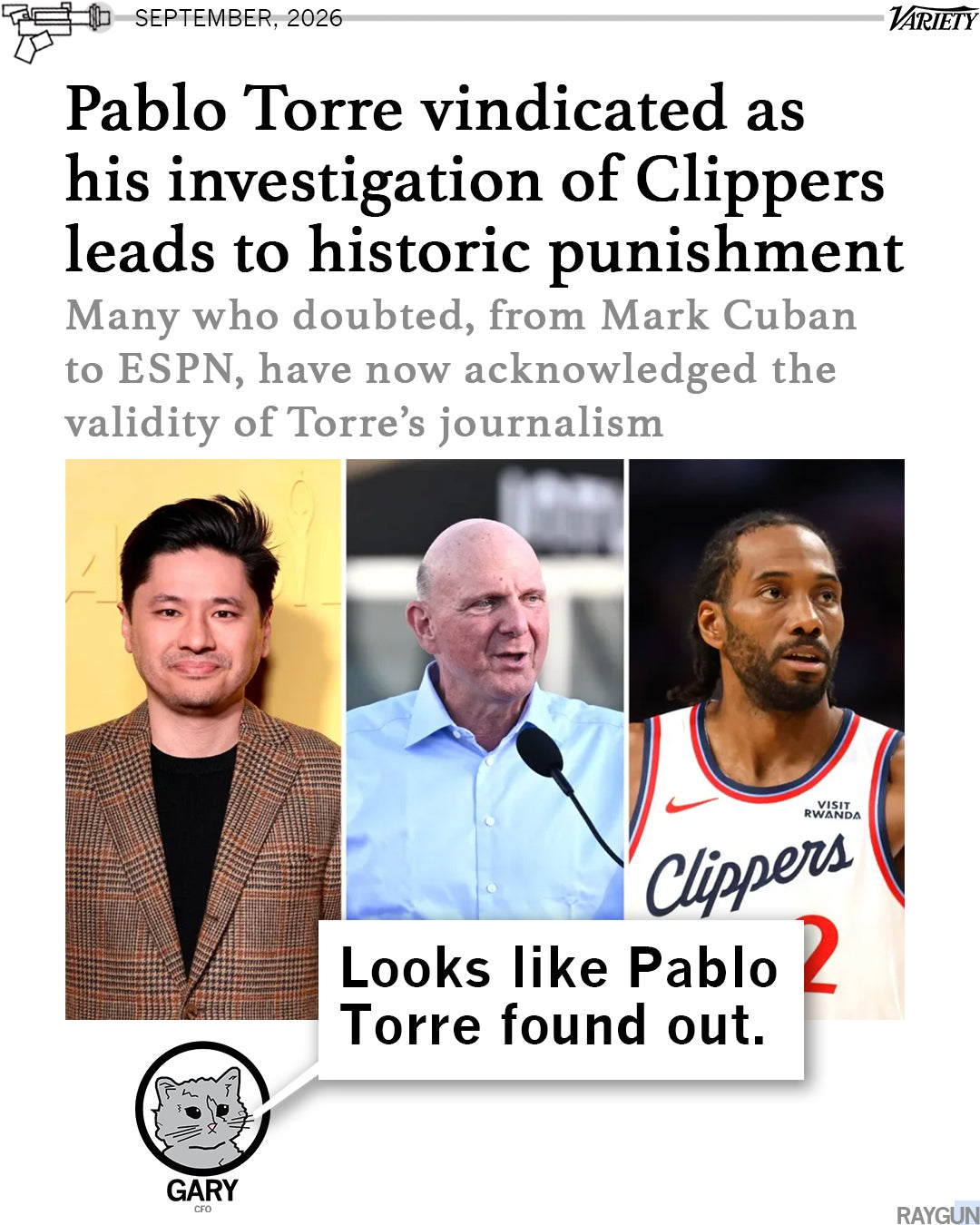 A promo images featuring a headline from Variety that says, 