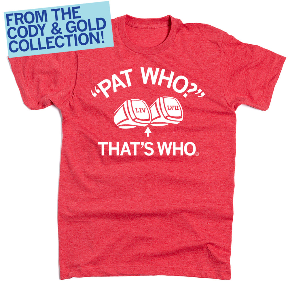 Pat Who? That's Who.