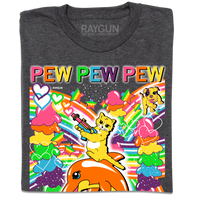 Pew Pew Pew Full Color Charcoal