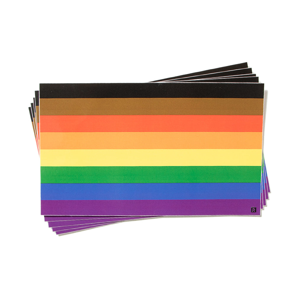Philly Rainbow Flag Sticker