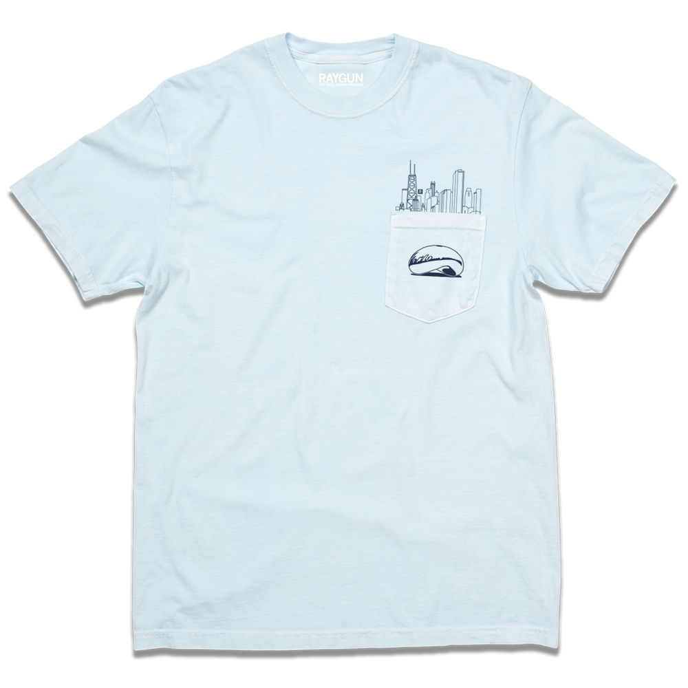 Chicago Skyline Pocket Tee