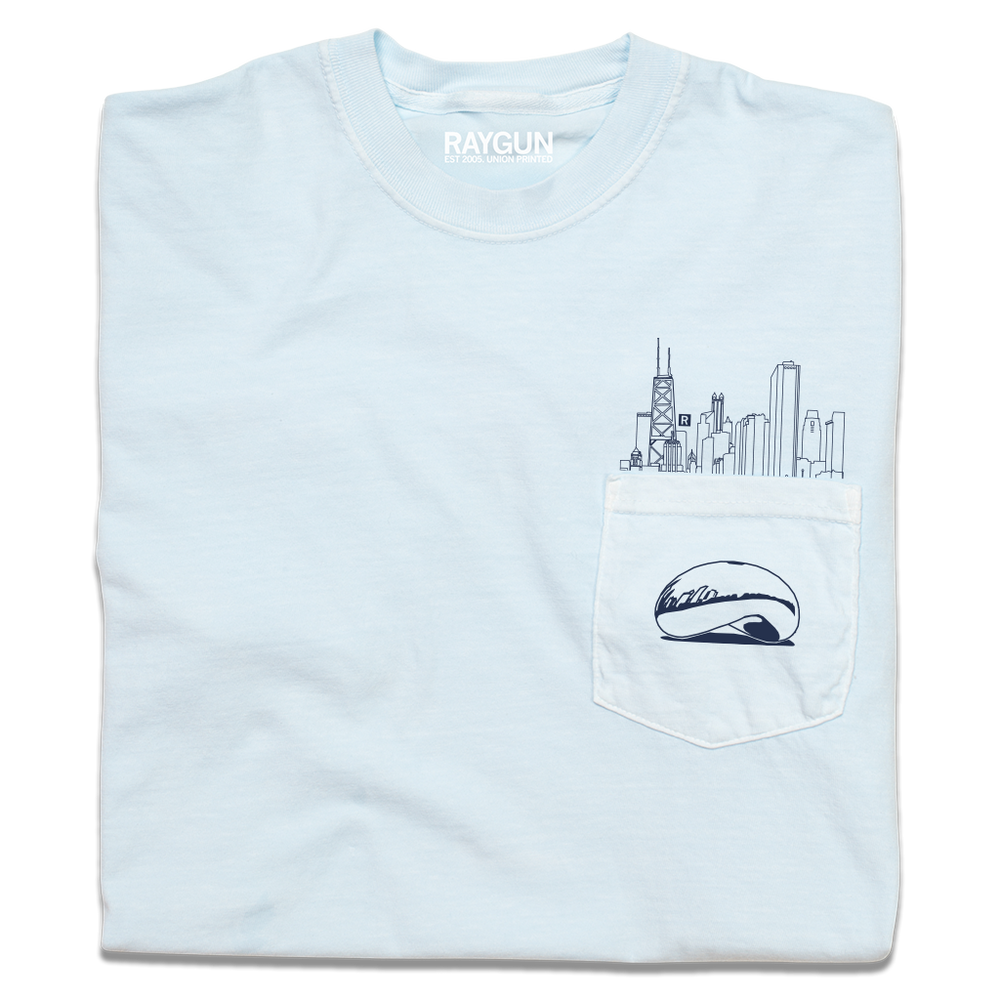Chicago Skyline Pocket Tee