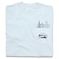 Chicago Skyline Pocket Tee