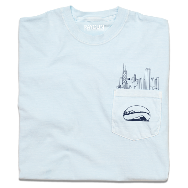 Chicago Skyline Pocket Tee