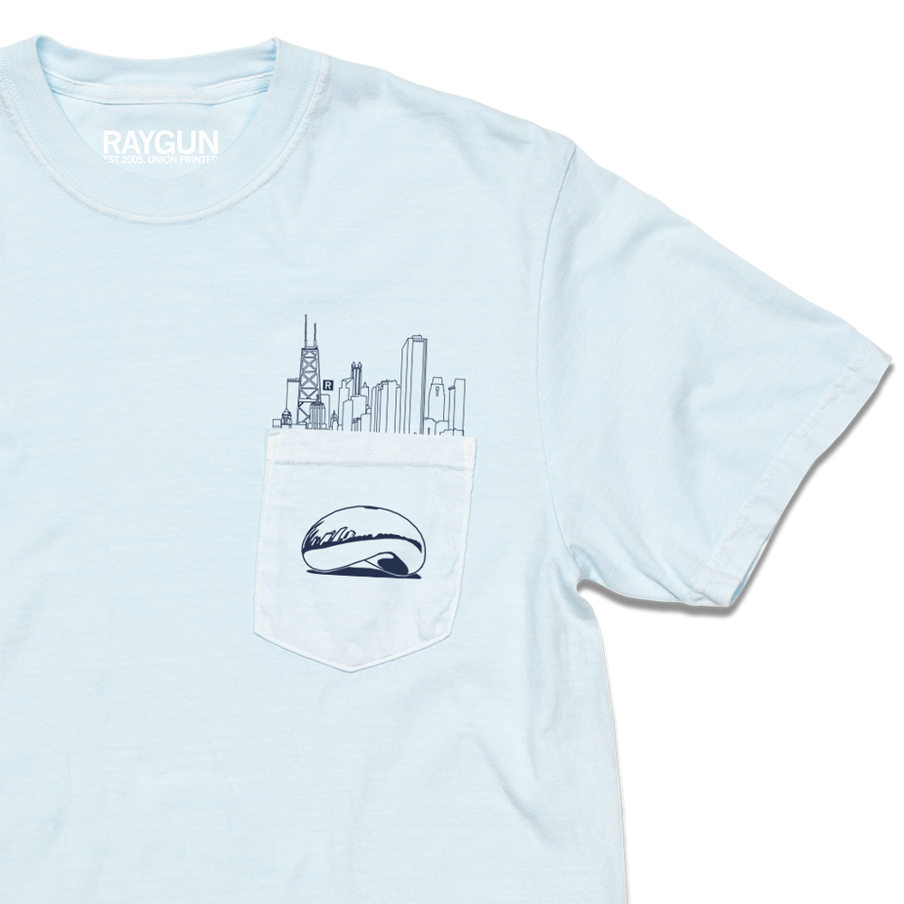 Chicago Skyline Pocket Tee