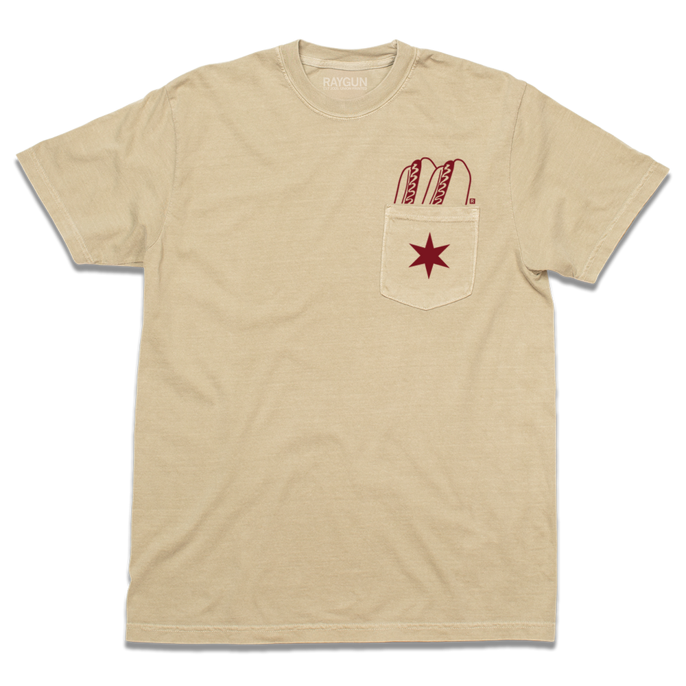 Hot Dogs Pocket Tee