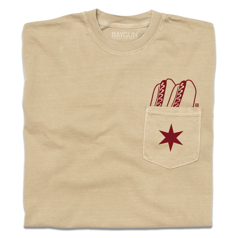 Hot Dogs Pocket Tee