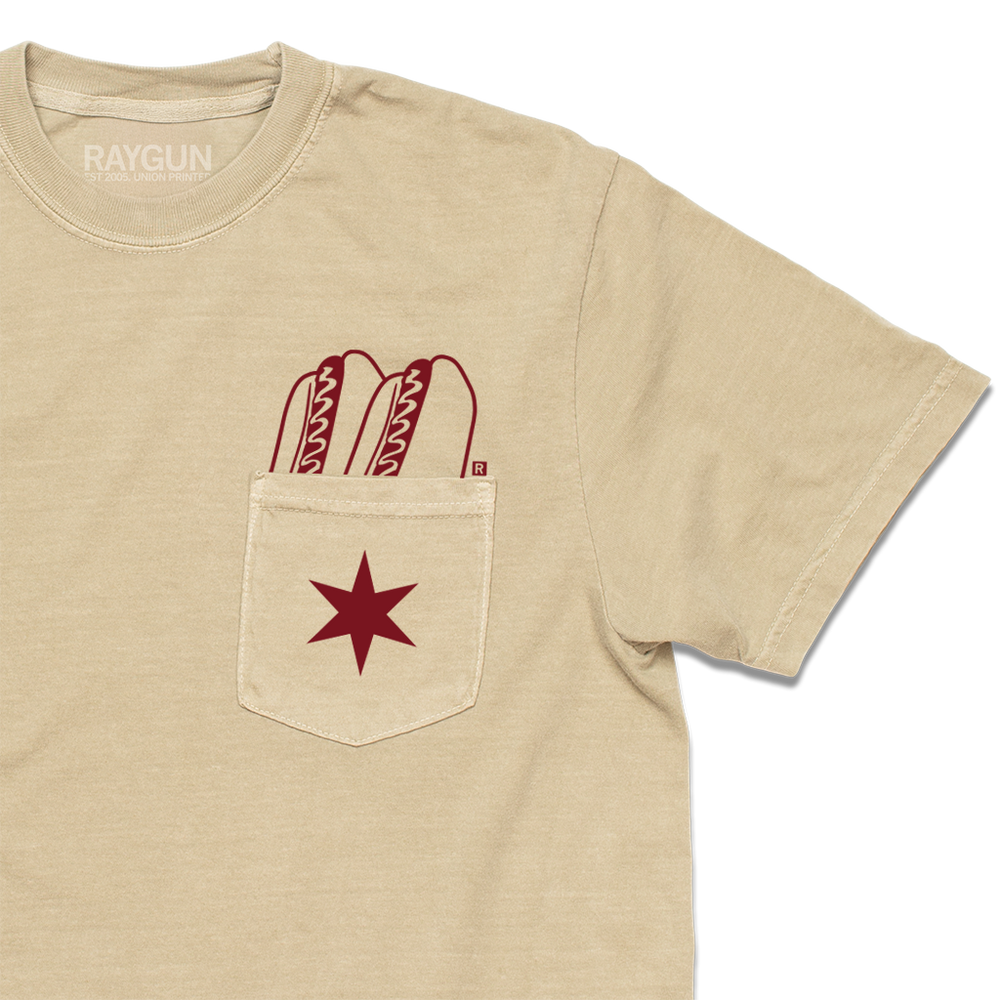 Hot Dogs Pocket Tee