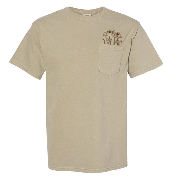 Mushrooms Pocket Tee
