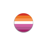Lesbian Pride Flag 1" Button