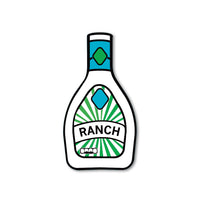 Ranch Bottle Die-Cut Sticker