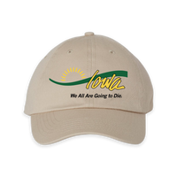 Iowa: We All Are Going to Die Dad Hat