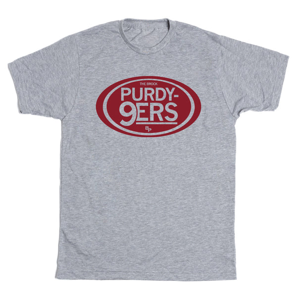 Purdy 9ers Grey T-Shirt – RAYGUN