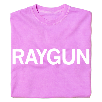 RAYGUN Text Logo Heavyweight Pink