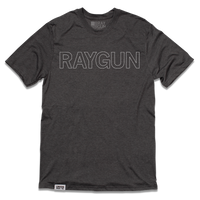 RAYGUN Text Logo Outline Union Made