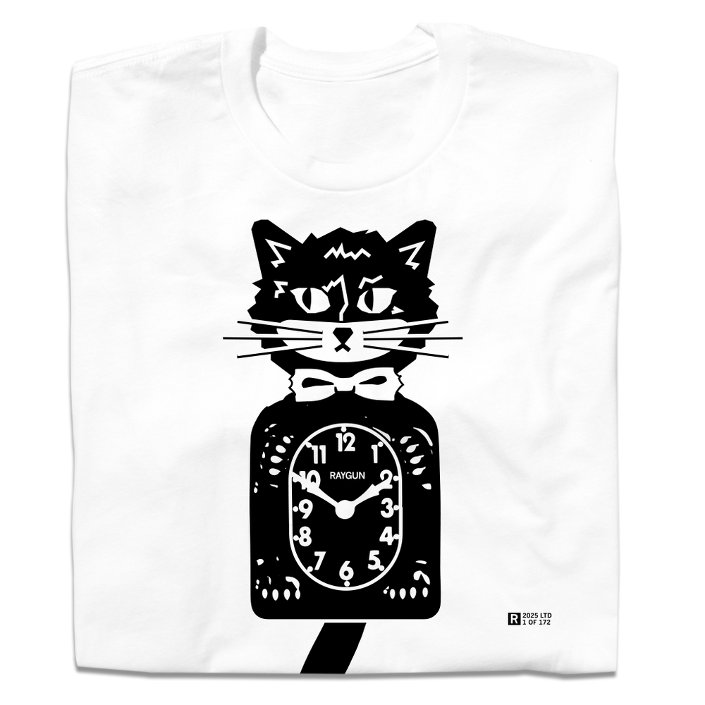 RAYGUN Cat Clock Logo Limited Edition