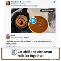 Chili and Cinnamon Rolls Is Life Changing