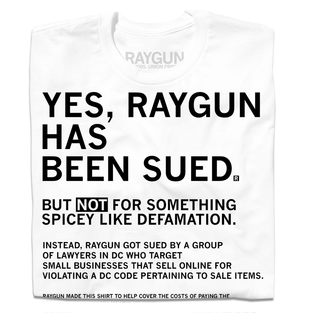RAYGUN Has Been Sued