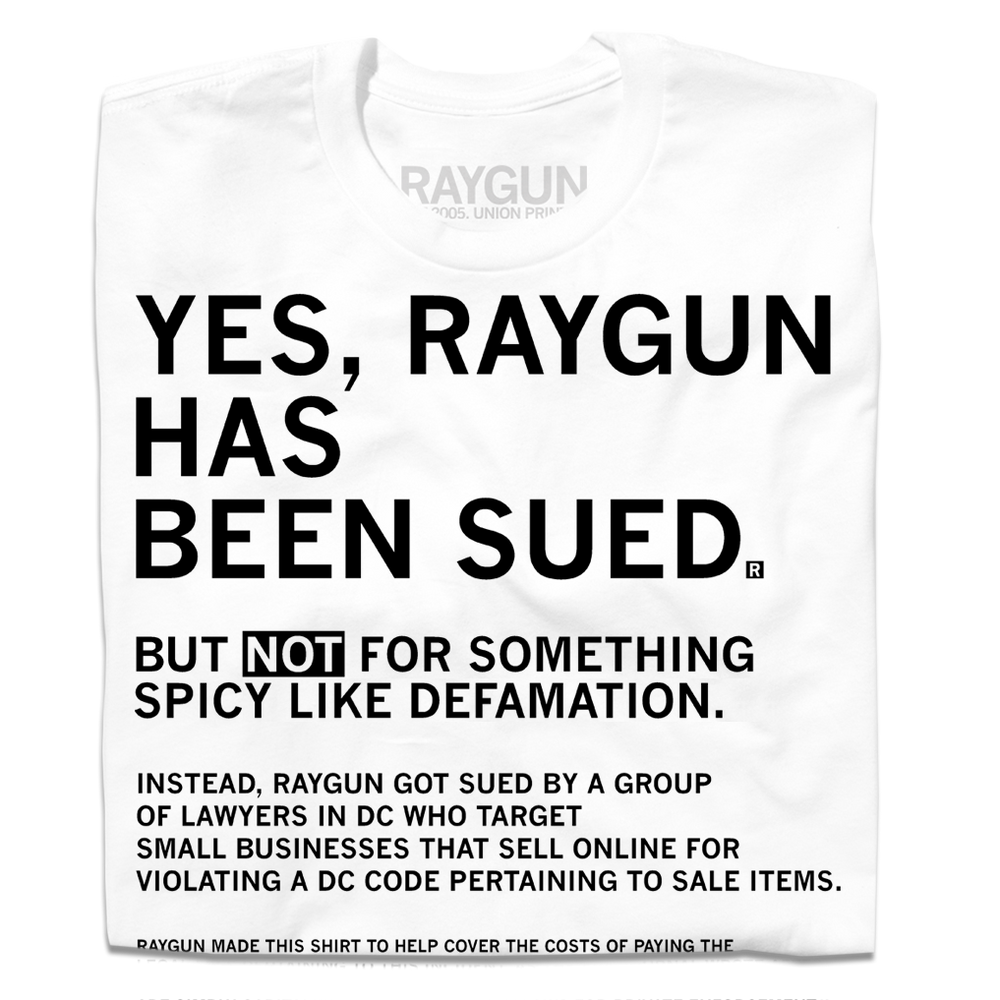RAYGUN Has Been Sued