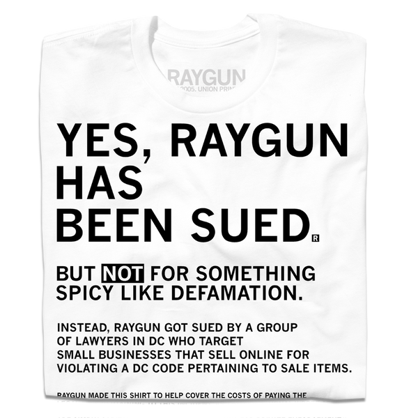 RAYGUN Has Been Sued
