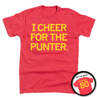I Cheer For The Punter Red