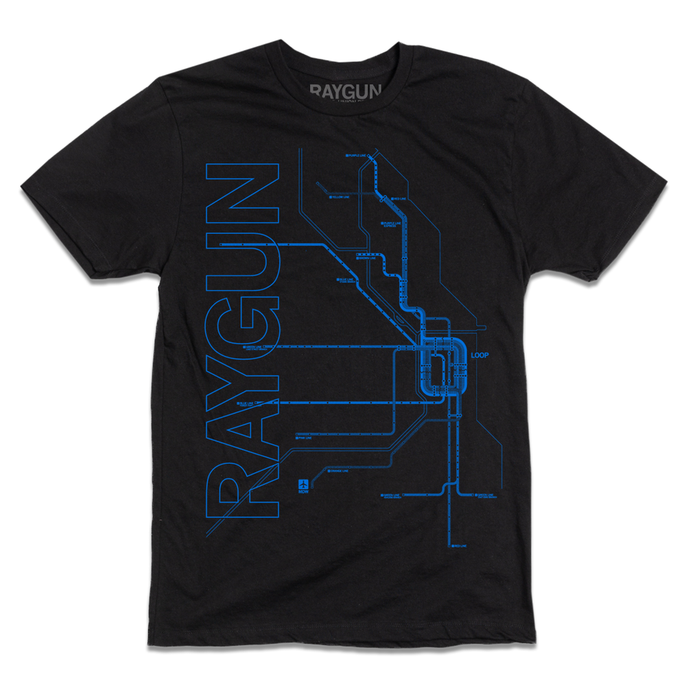 L Train Map Black