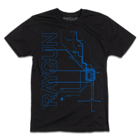 L Train Map Black