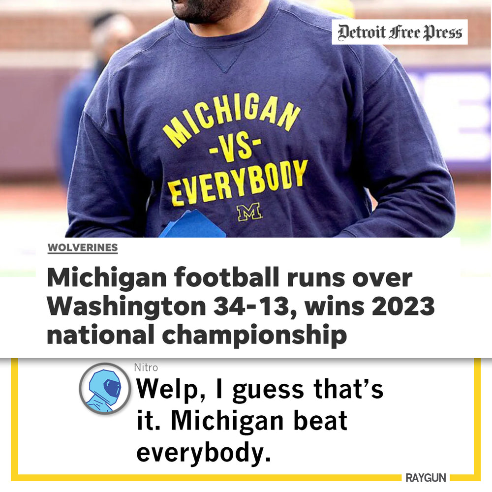Michigan Beat Everybody