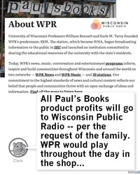 Paul's Books Logo Tote Bag