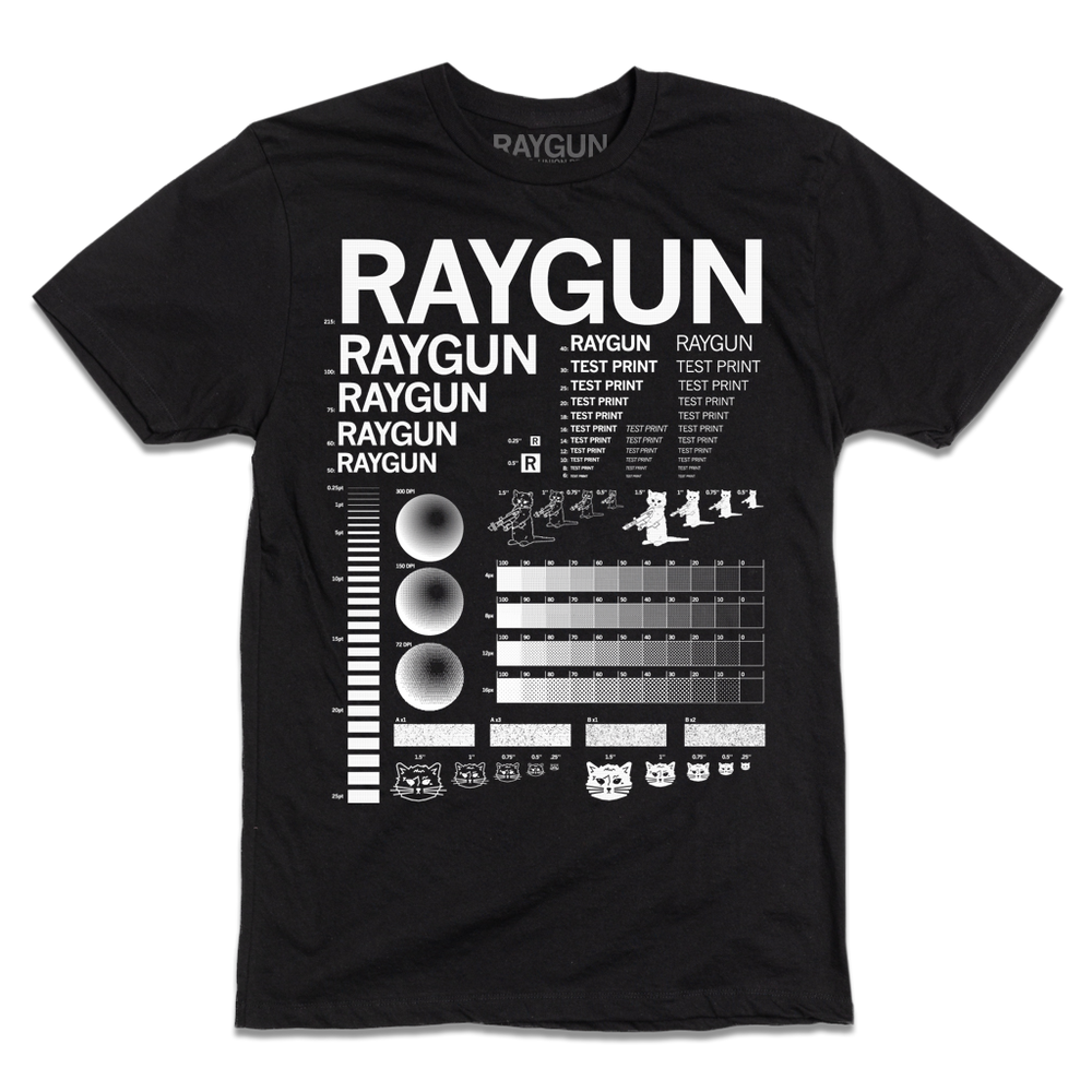 RAYGUN Screenprint Test