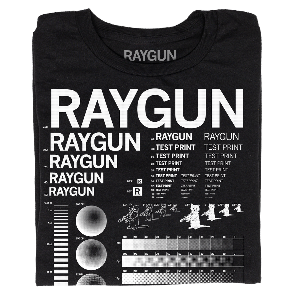 RAYGUN Screenprint Test